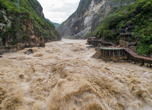 Gorge du saut du tigre supérieure