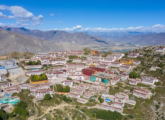 Monastère de Ganden du Tibet