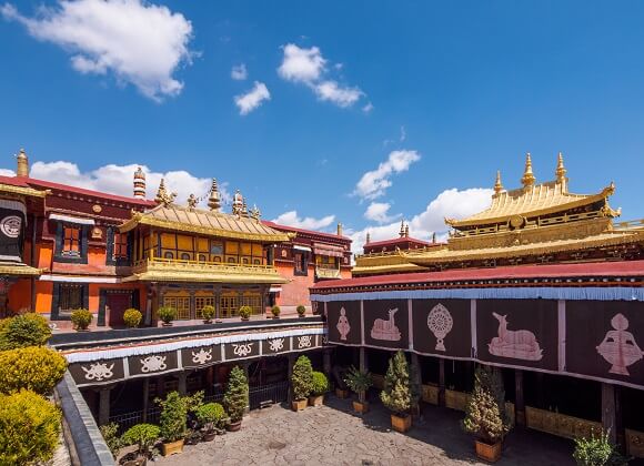 monastère de Jakhang du Tibet chine